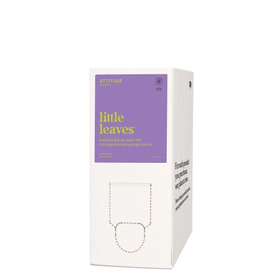 Attitude - Little Leaves - Shampoing et Savon Corps 2en1 - Poire Vanille (2L)