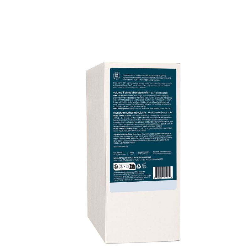 Attitude - Oatmeal Natural - Shampoing - Volume - Sans Odeur (2L)