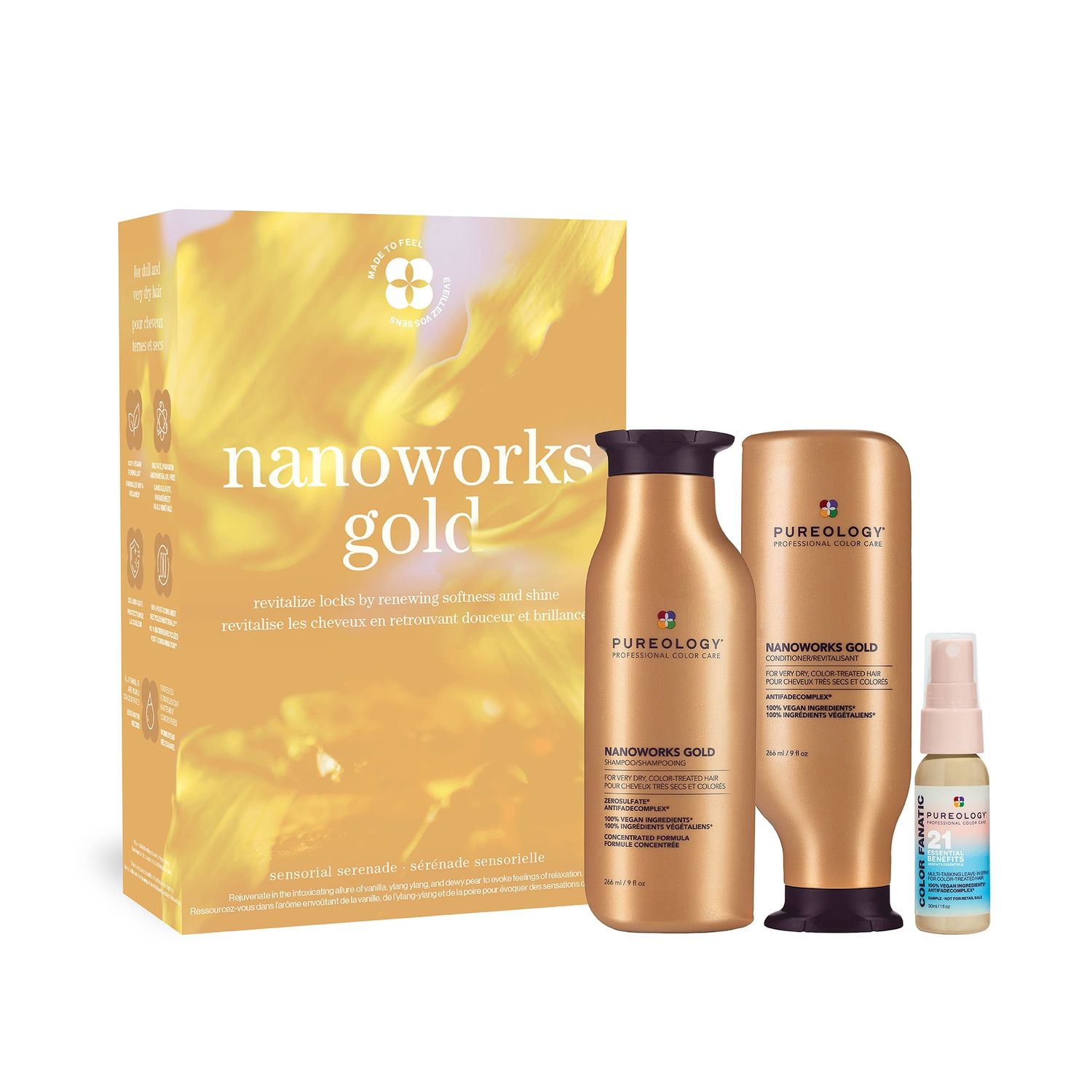Pureology - Coffret de Printemps Nanoworks Gold (Trio) 2025