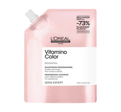 L'Oréal Pro - Série Expert - Recharge Vitamino Shampoing 500ml L'Oréal Pro - Série Expert - Recharge Vitamino Shampoing 500ml