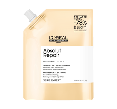 L'Oréal Pro - Série Expert - Recharge Absolut Repair Shampoing 500ml L'Oréal Pro - Série Expert - Recharge Absolut Repair Shampoing 500ml