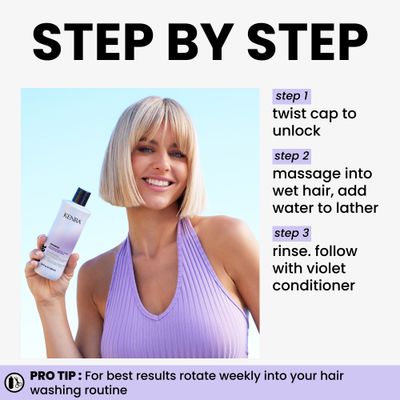 Kenra Care - Shampoing violet 1L