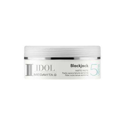 Medavita - Idol - BLACKJACK Pâte Matte Tenue Extrême (Tenue 5) 100ml