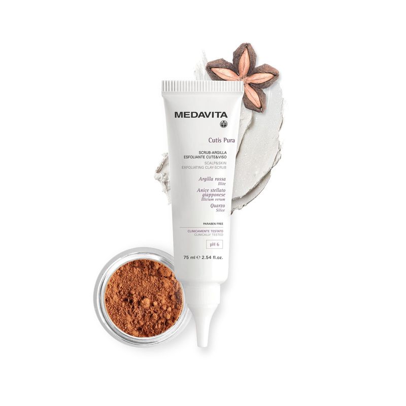 Medavita Cutis Pura Scrub Argile Exfoliante pH6 (75ml)