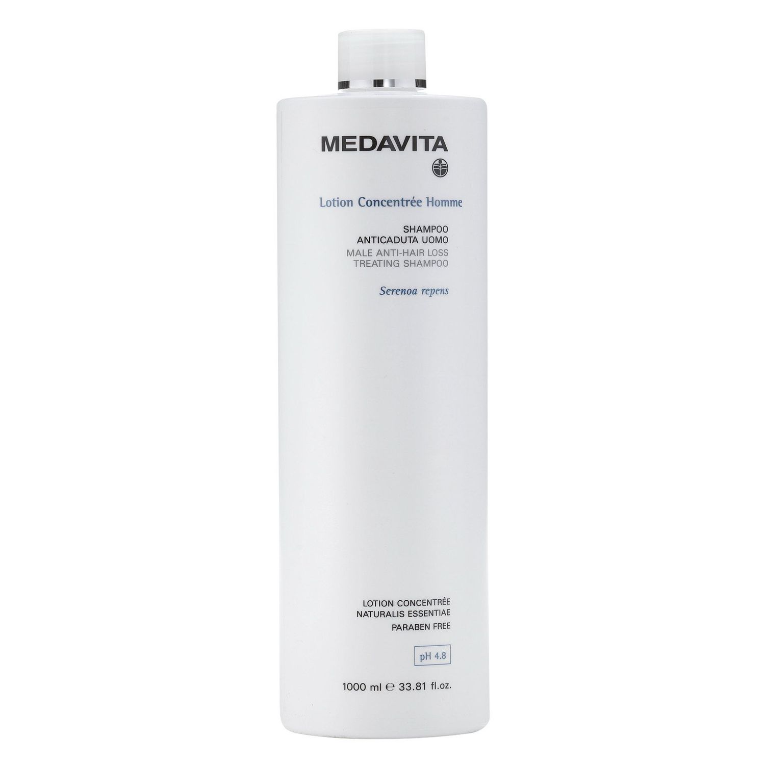 Medavita Lotion Concentré HOMME Shampoing Antichute (1L)