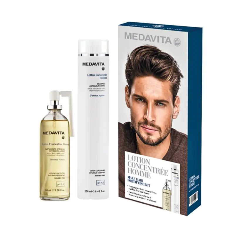 Medavita DUO Antichute HOMME Shampoing 250ml + Lotion 100ml
