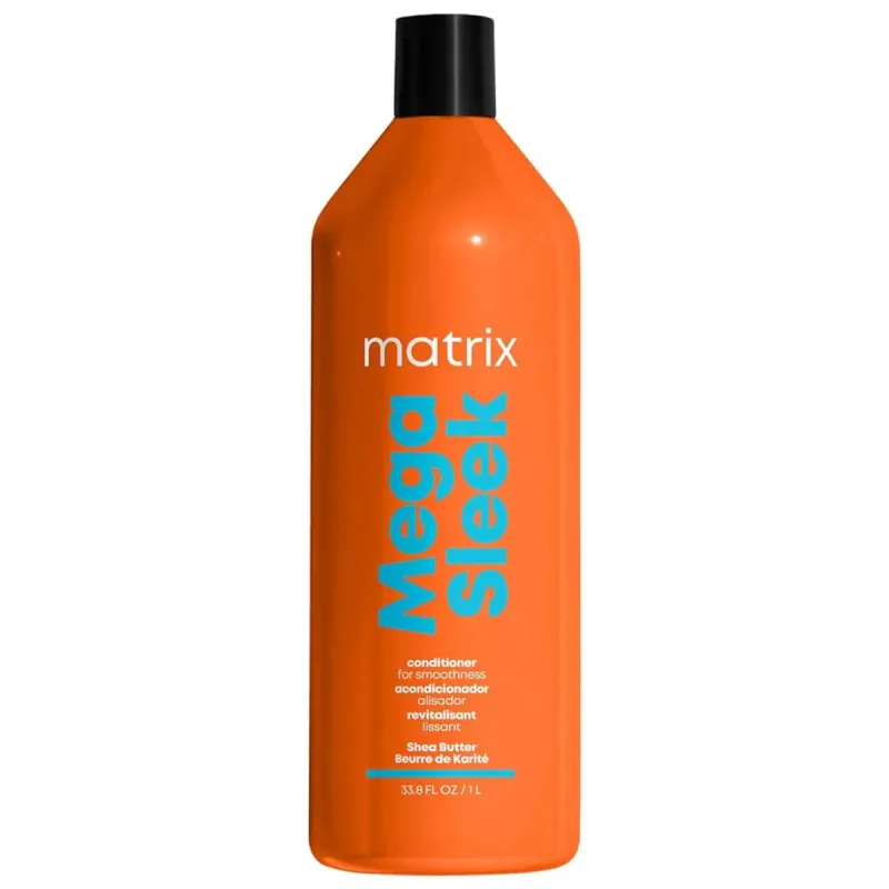 Matrix - Mega Sleek - Revitalisant Lissant Beurre de Karité (1L) Matrix - Mega Sleek - Revitalisant Lissant Beurre de Karité (1L)