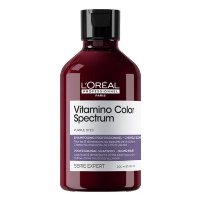 L'Oréal Pro - Série Expert - Vitamino Color Spectrum Shampoing VIOLET 300ml L'Oréal Pro - Série Expert - Vitamino Color Spectrum Shampoing VIOLET 300ml