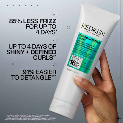 REDKEN Acidic Bonding Curls - Traitement Sans-Rinçage Sans Silicone 250ml
