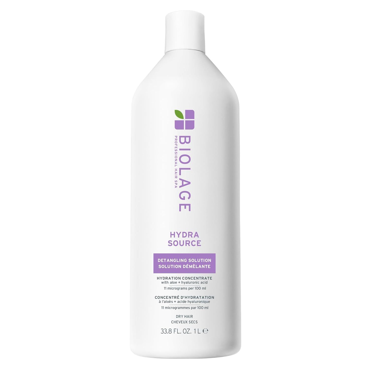 Biolage - Hydra Source - Solution Démêlante Cheveux Secs (1L)