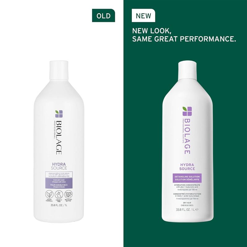 Biolage - Hydra Source - Solution Démêlante Cheveux Secs (1L)