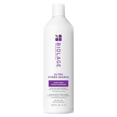 Biolage - Ultra Hydra Source - Baume Revitalisant Cheveux Très Secs (1L)