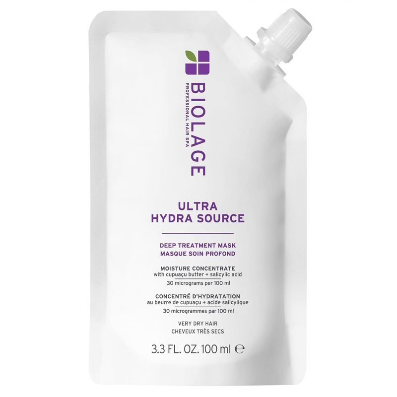 Biolage - Ultra Hydra Source - Masque Soin Profond Cheveux Très Secs (Sachet) (100 ml)