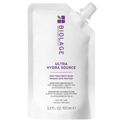 Biolage - Ultra Hydra Source - Masque Soin Profond Cheveux Très Secs (Sachet) (100 ml)