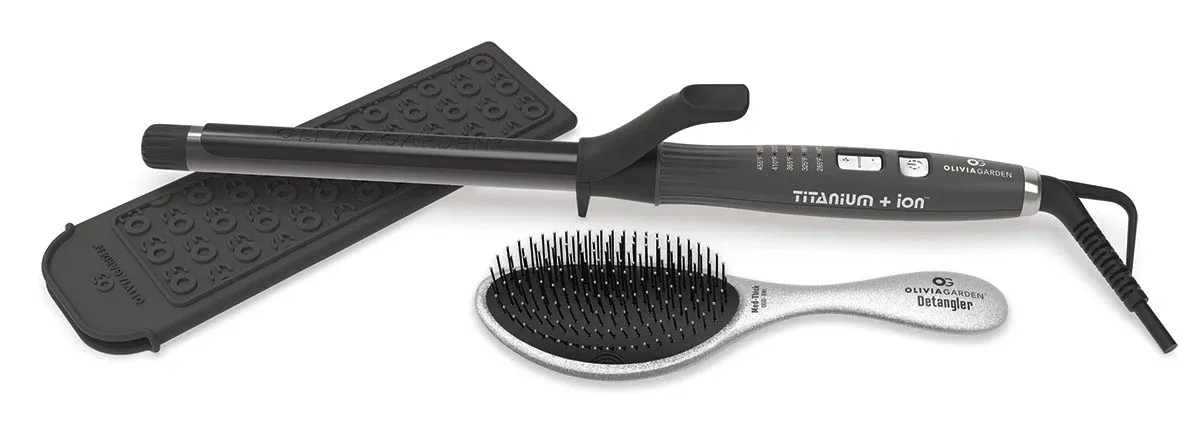 Olivia Garden - Fer à Friser 3/4po (19 mm) Titanium Ion