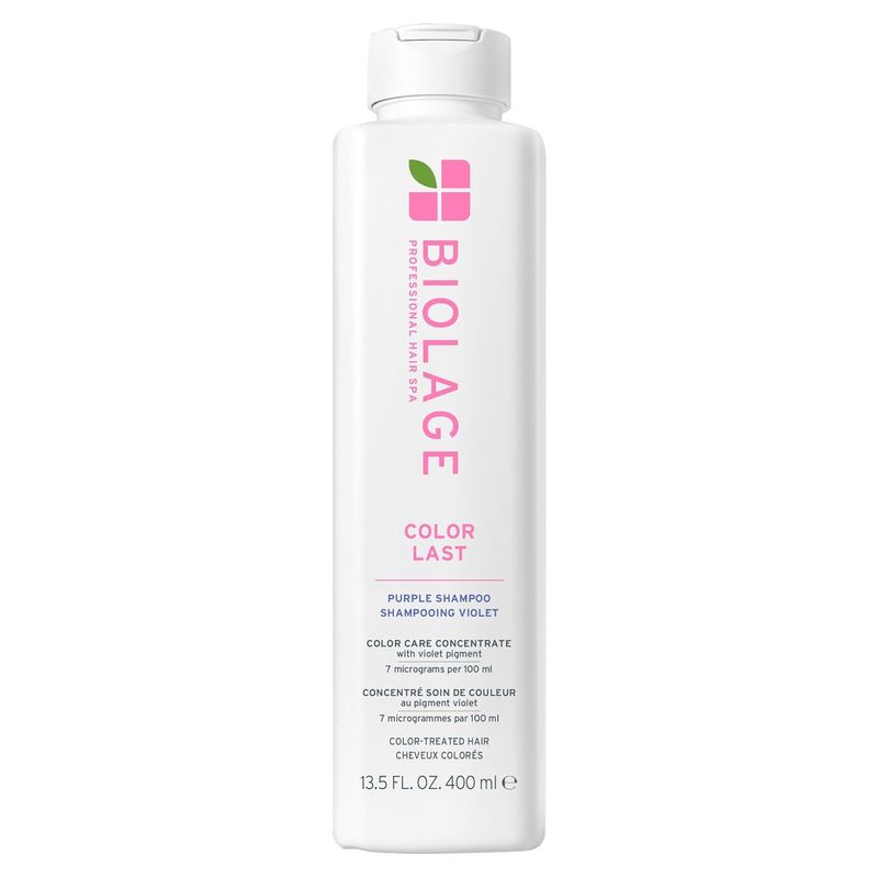 Biolage - Color Last - Shampoing Violet pour Cheveux Blancs (400ml)