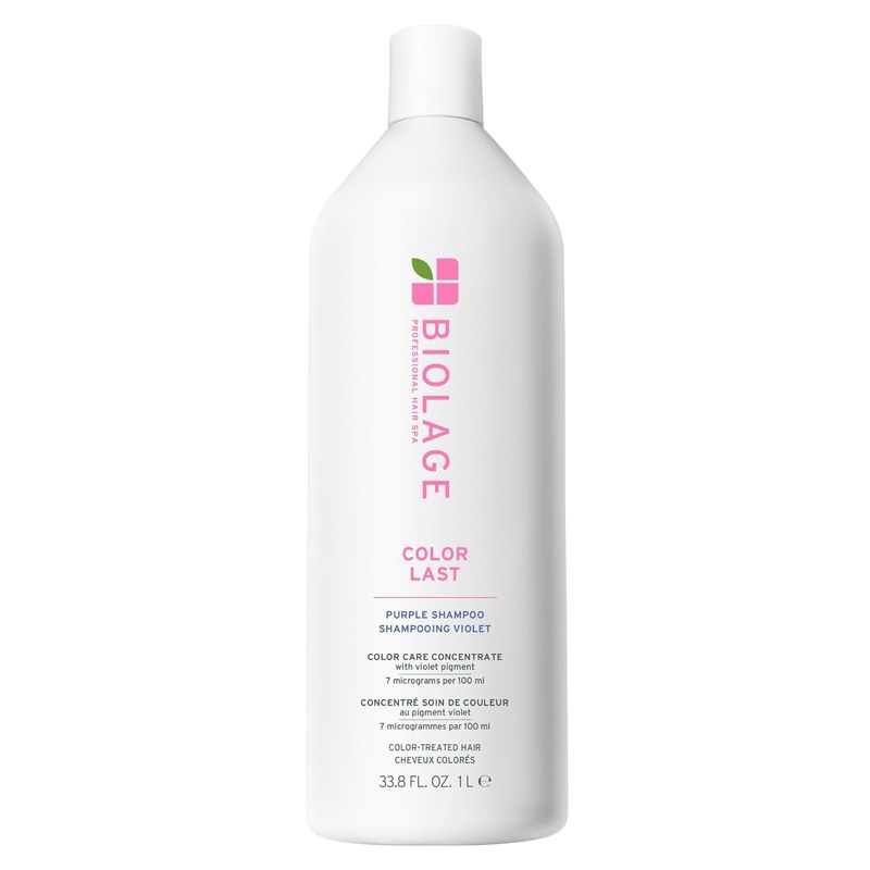 Biolage - Color Last - Shampoing Violet pour Cheveux Blancs (1L)