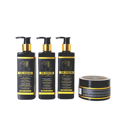 Yasss Queen - Coffret Hydratant pour Boucles (4 produits)