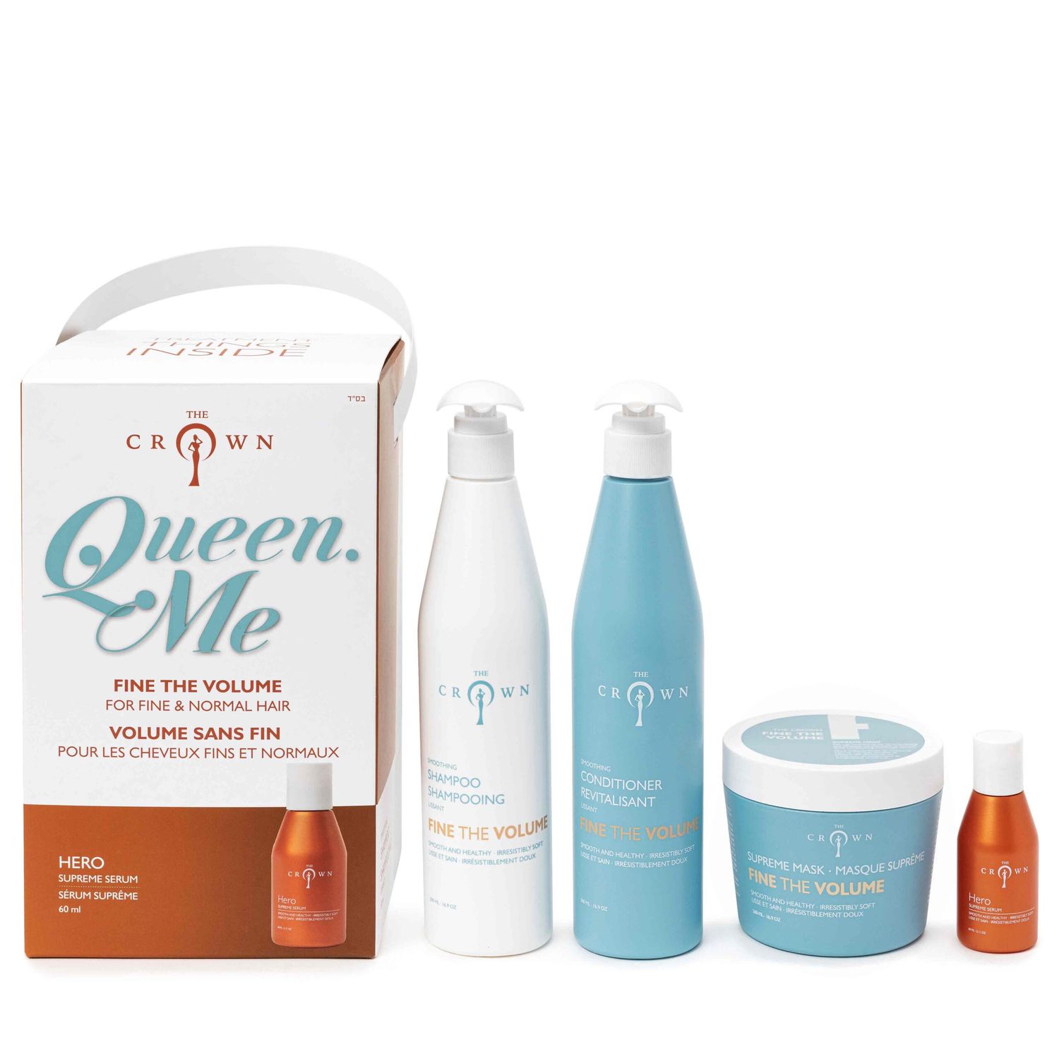 The Crown - Fine the Volume - Coffret de 4 produits Fins et Normaux
