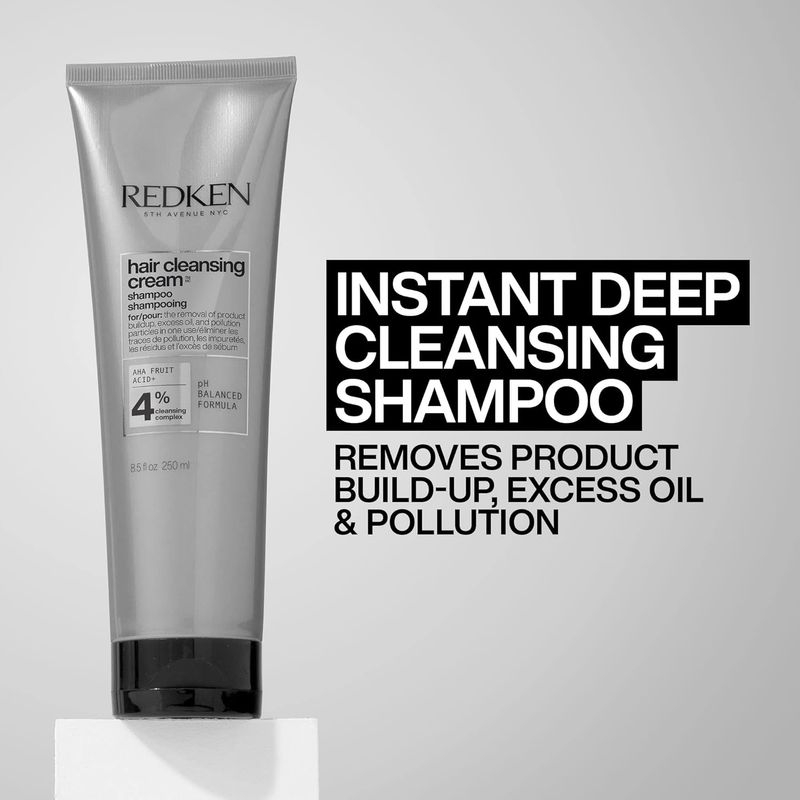 REDKEN - Shampoing Crème Nettoyante pour Cheveux 4% (250 ml)