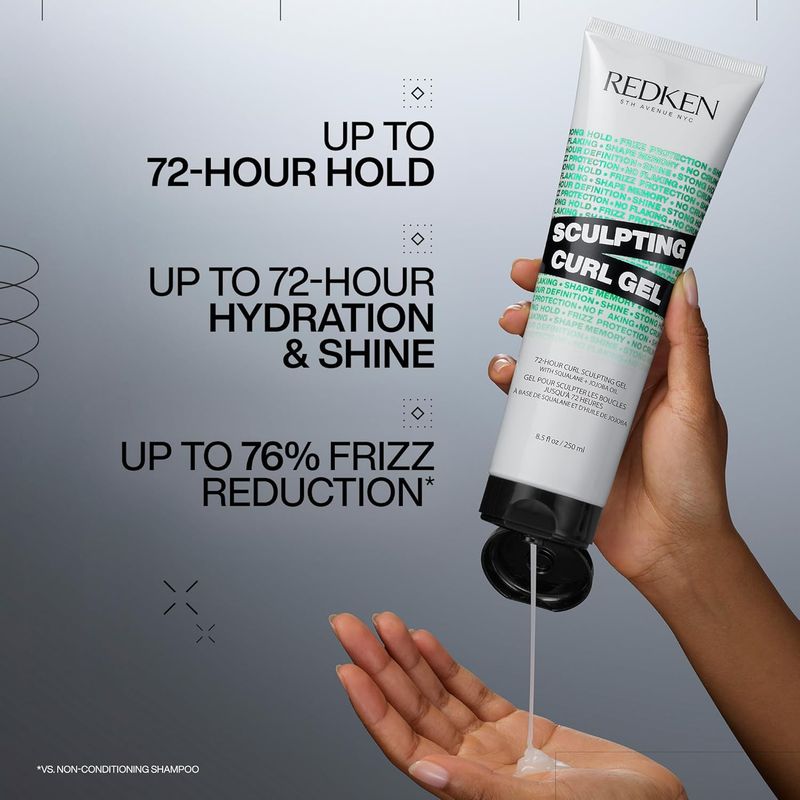 REDKEN Sculpting Curl Gel - Brume Rafraichissante Boucle (250ml)