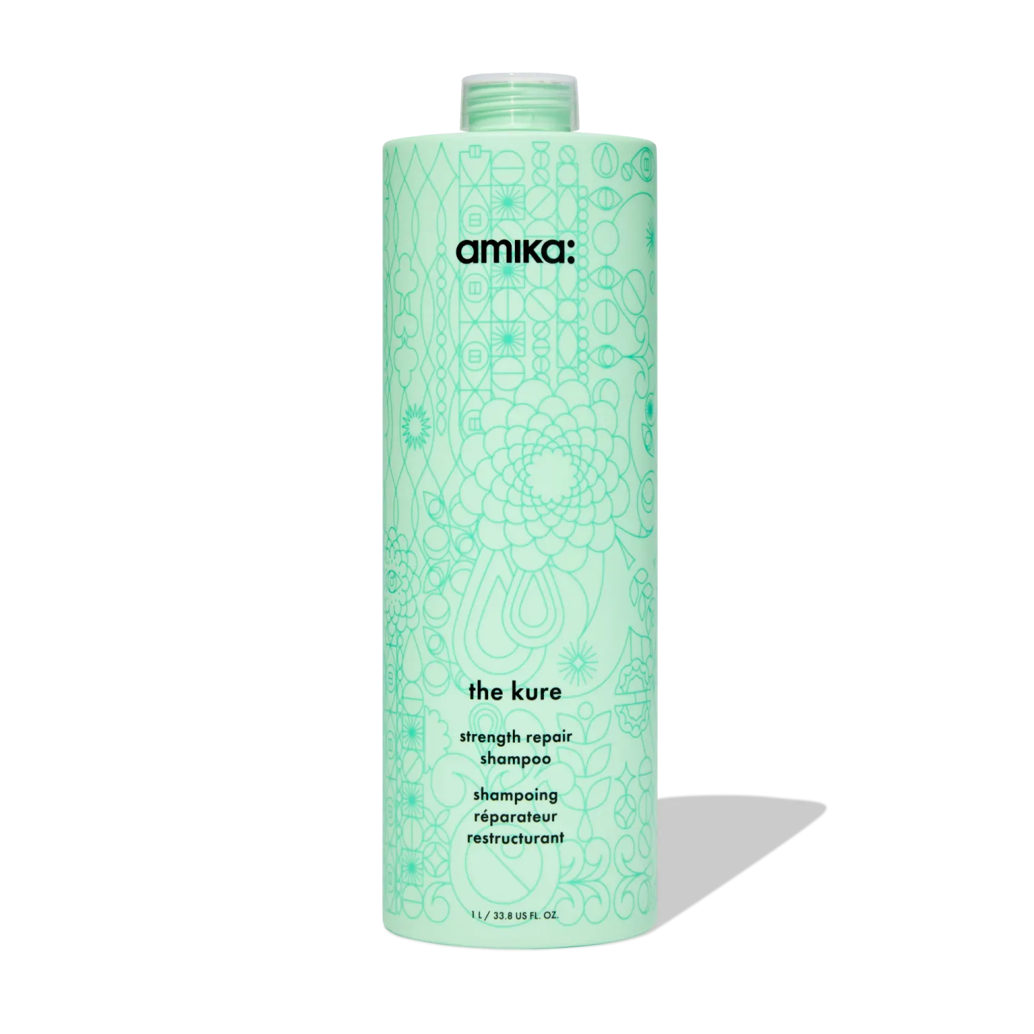 Amika - The Kure - Shampoing Réparateur Structurant (1L)