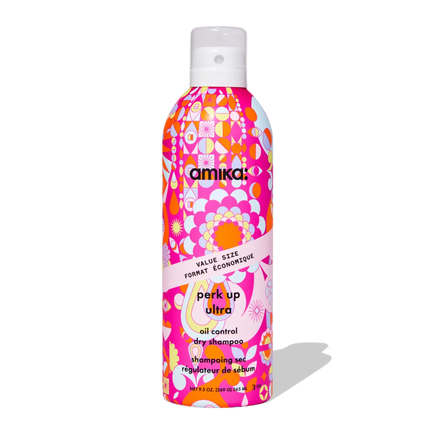 Amika - Perk Up Ultra - Shampoing Sec Régulateur de Sébum (365ml)