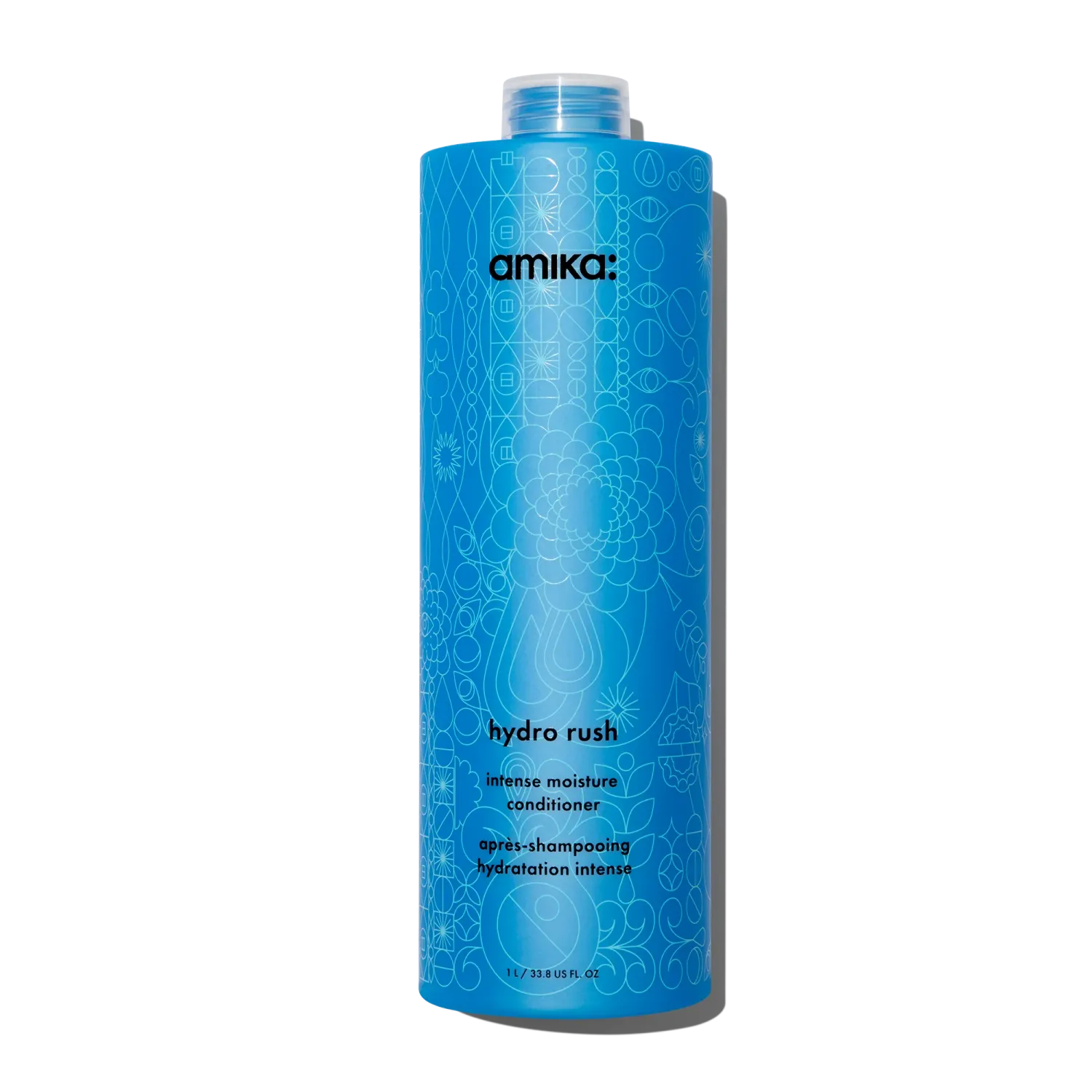 Amika - Hydro Rush - Après-Shampoing Hydratation Intense (1L)