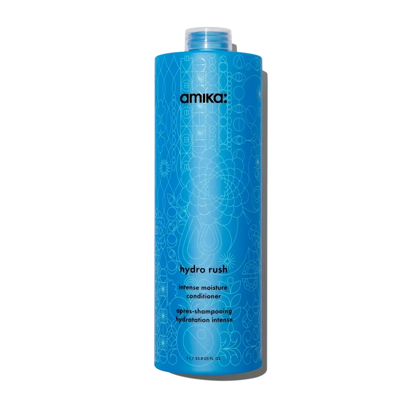 Amika - Hydro Rush - Après-Shampoing Hydratation Intense (1L) Amika - Hydro Rush - Après-Shampoing Hydratation Intense (1L)