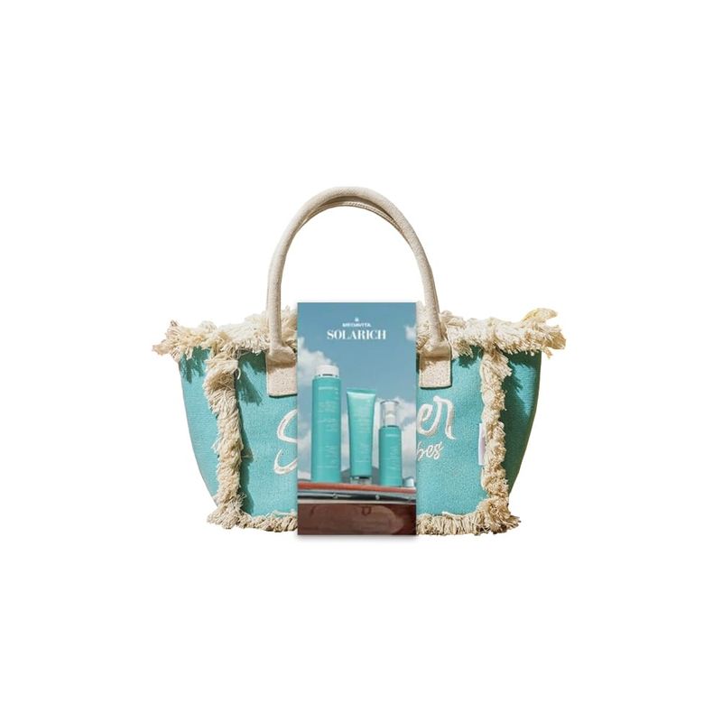 Medavita - Ensemble de 3 produits Solarich - Sac Turquoise Medavita - Ensemble de 3 produits Solarich - Sac Turquoise