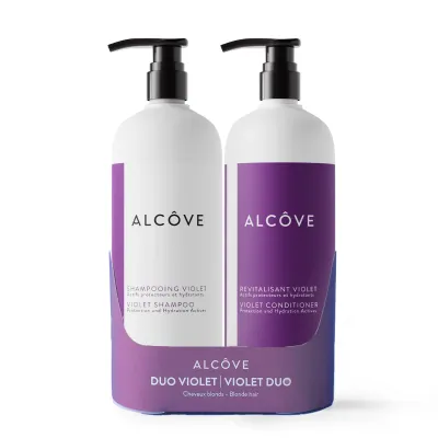 Alcôve - Duo Shamp+Revit Violet 2x 950ml Alcôve - Duo Shamp+Revit Violet 2x 950ml