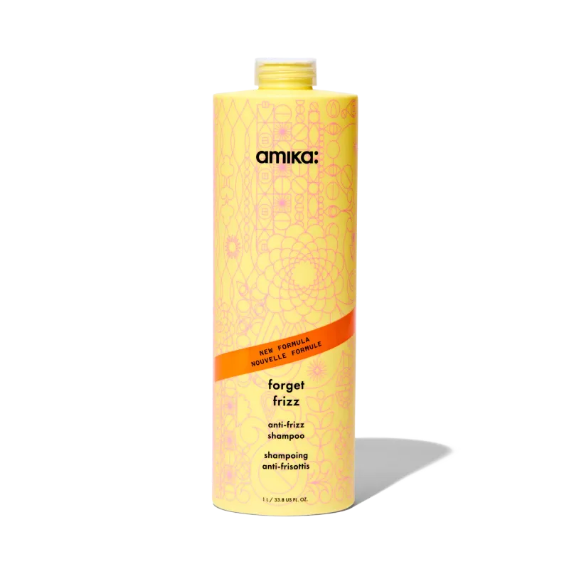 Amika - Forget Frizz - Shampoing Anti-Frisottis (1L) Amika - Forget Frizz - Shampoing Anti-Frisottis (1L)