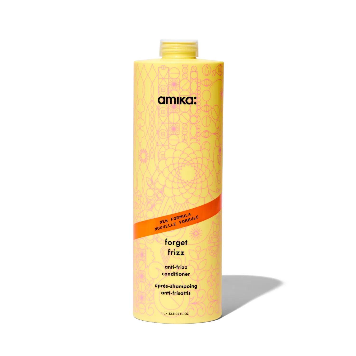 Amika - Forget Frizz - Après-Shampoing Anti-Frisottis (1L)