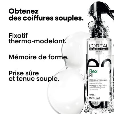 L'Oréal Pro - Tecni.Art Flex Pli - Spray Pro Thermo Modelage F4 (190ml)