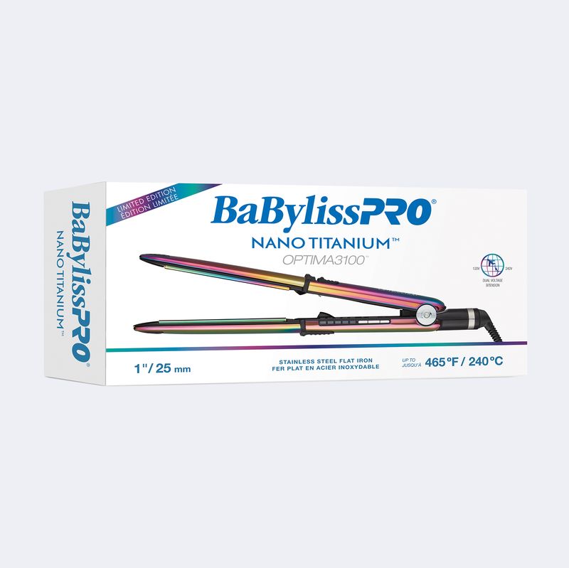 Babyliss Pro Optima 3100 S.É. Fer Plat Inox 1'' #BABSSRB3100TUC