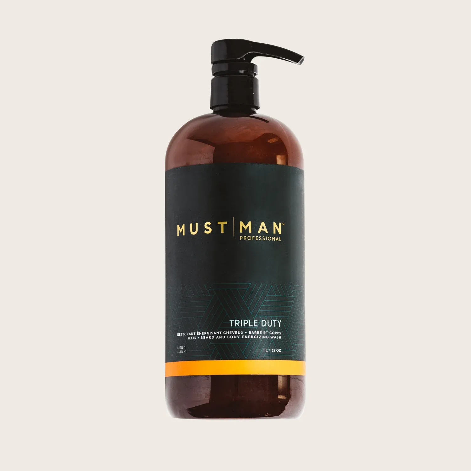Must Man Pro - Triple Duty - Nettoyant Hydratant 3-en-1 (1L)