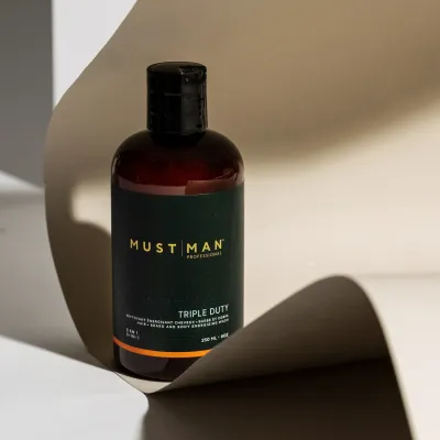 Must Man Pro - Triple Duty - Nettoyant Hydratant 3-en-1 (250ml)