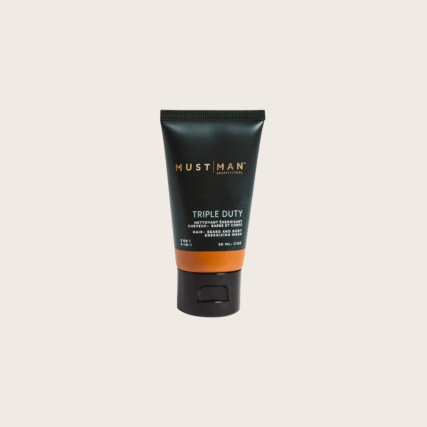 Must Man Pro - Triple Duty - Nettoyant Hydratant 3-en-1 (50ml) Must Man Pro - Triple Duty - Nettoyant Hydratant 3-en-1 (50ml)