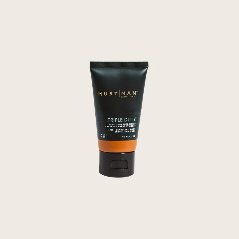 Must Man Pro - Triple Duty - Nettoyant Hydratant 3-en-1 (50ml) Must Man Pro - Triple Duty - Nettoyant Hydratant 3-en-1 (50ml)