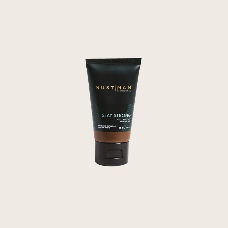Must Man Pro - Stay Strong - Gel Coiffant (50ml) Must Man Pro - Stay Strong - Gel Coiffant (50ml)