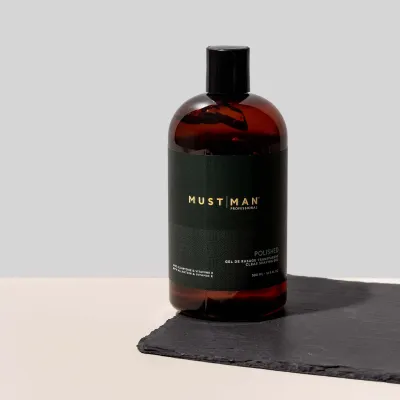 Must Man Pro - Polished - Gel de Rasage Transparent (500ml)