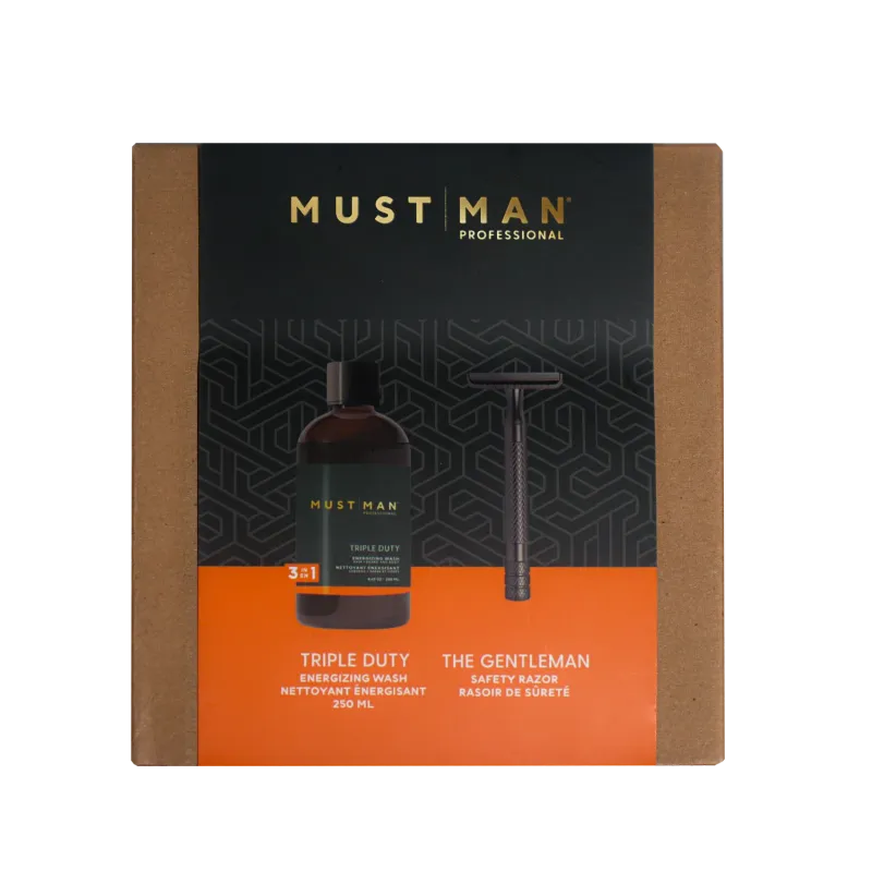 Must Man Pro - Duo Grooming (Triple Duty 250ml + The Gentleman) Must Man Pro - Duo Grooming (Triple Duty 250ml + The Gentleman)