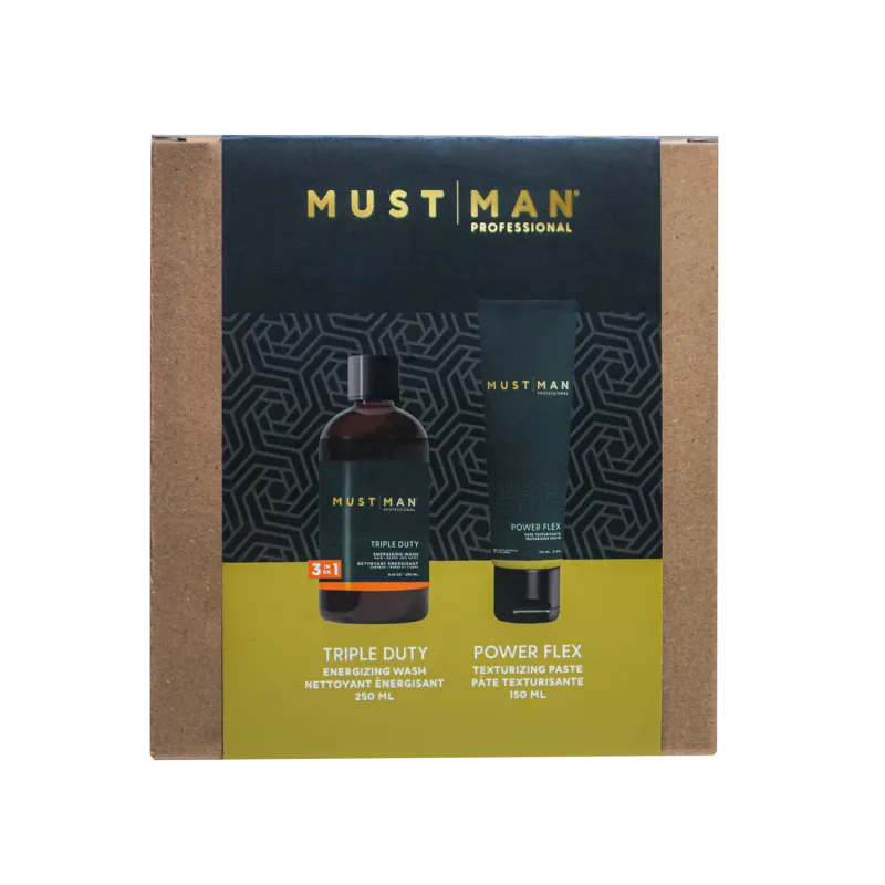 Must Man Pro - Duo Power Flex (Triple Duty 250ml + Power Flex 150ml)