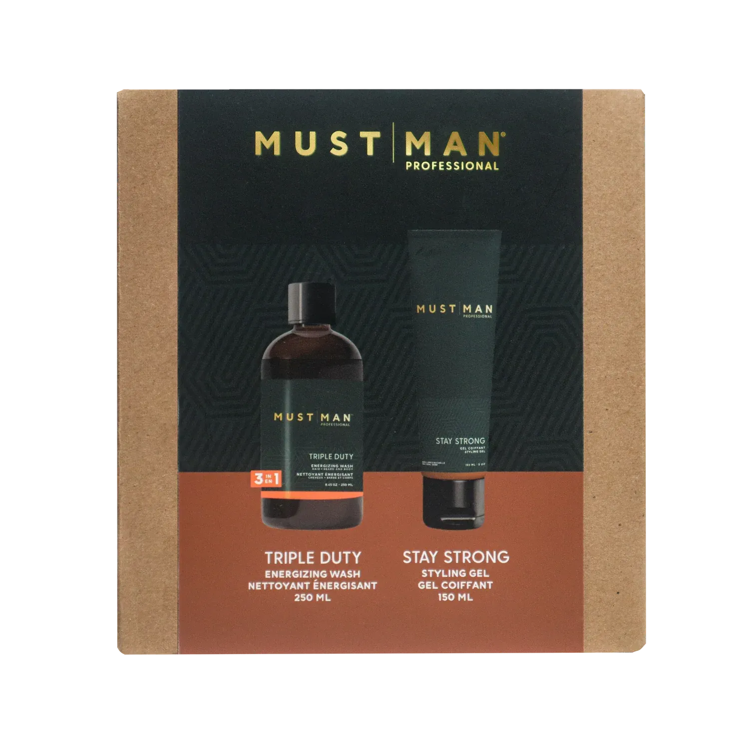 Must Man Pro - Duo Stay Strong (Triple Duty 250ml + Stay Strong 150ml)