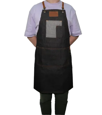Must Man Pro - Barber Apron - Tablier de Barbien en Denin Must Man Pro - Barber Apron - Tablier de Barbien en Denin