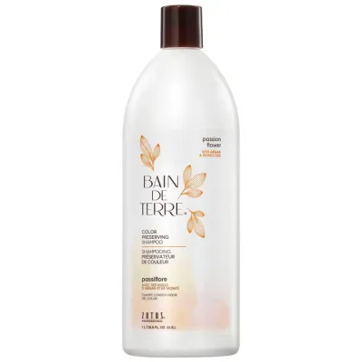 Bain de Terre - Shampoing - Passiflore - Préservateur de Couleur (1L)