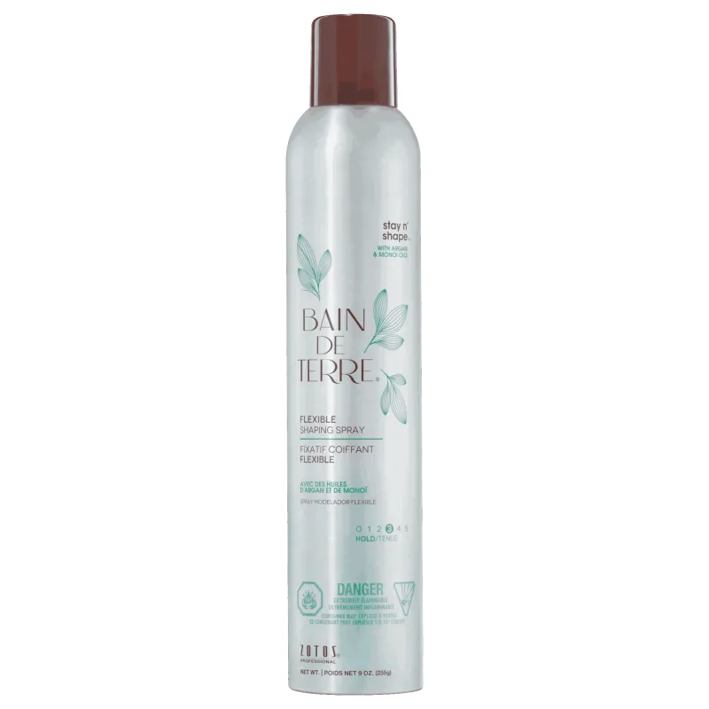 Bain de Terre - Stay n Shape - Fixatif Coiffant Flexible (300 ml) Bain de Terre - Stay n Shape - Fixatif Coiffant Flexible (300 ml)