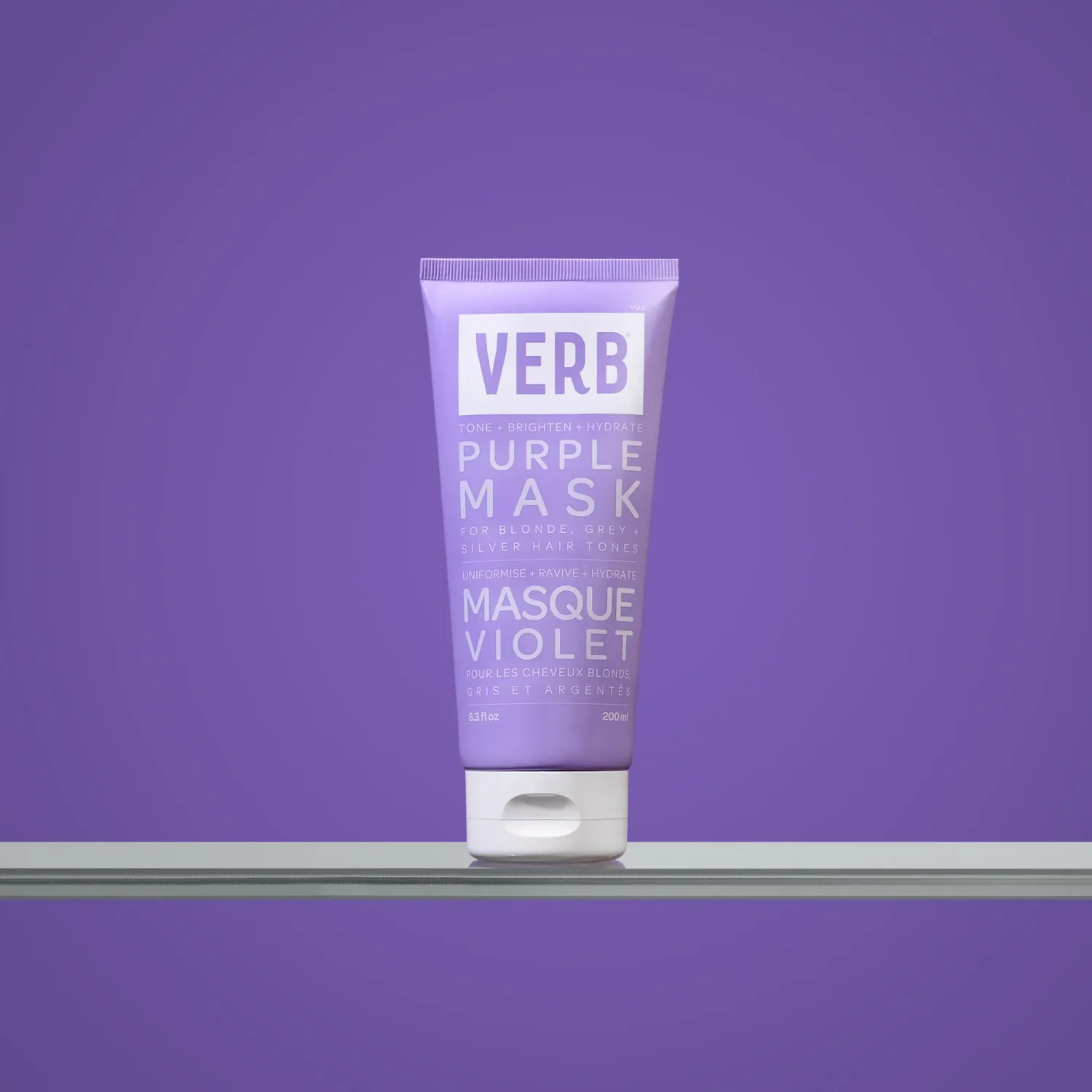 Verb - Masque violet - 6.3 oz / 186 ml Verb - Masque violet - 6.3 oz / 186 ml