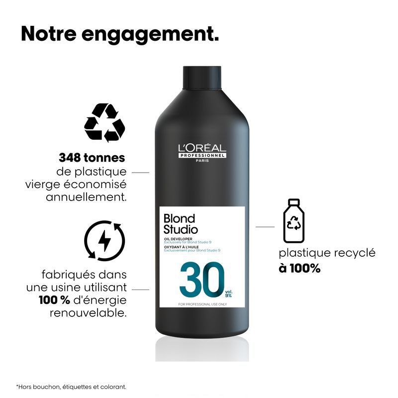 L'Oréal Pro - Blond Studio 9 Oxydent à l'huile 30 Vol 1L