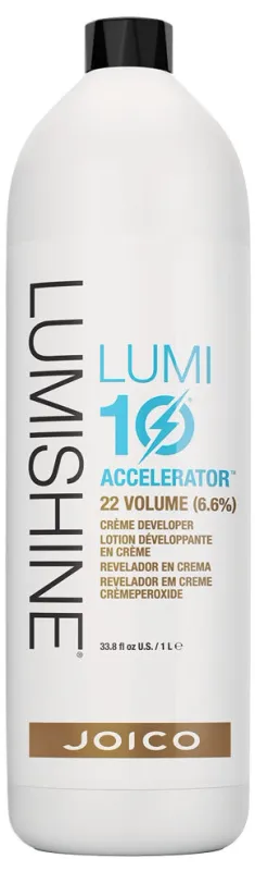 Joico- Lum10 Accelerator Lotion Développante en crème 22 (6.6%) 1L Joico- Lum10 Accelerator Lotion Développante en crème 22 (6.6%) 1L